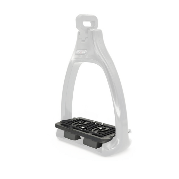 Étriers d'endurance rembourrés recouverts de cuir de 2,5 cm avec bande de roulement de 11,4 cm Étriers d'endurance rembourrés recouverts de cuir de 2,5 cm avec bande de roulement de 11,4 cm